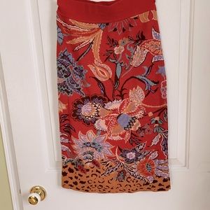 Anthropologie pencil skirt